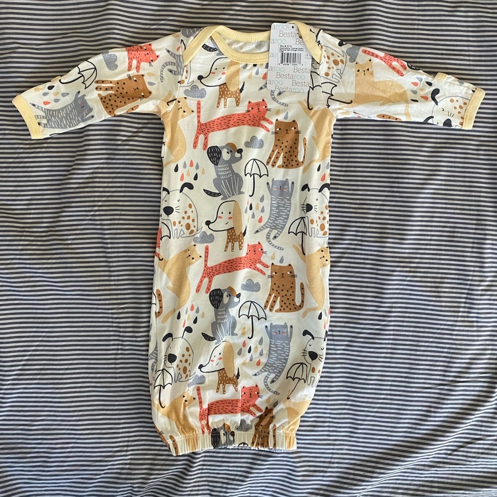 Cat and dog gown